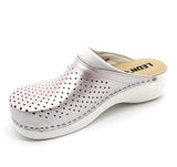 PU100 LEON KOMFORT DAMEN LEDER CLOGS