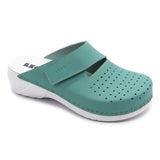 3500 LEON COMFORT DAMEN LEDER CLOGS