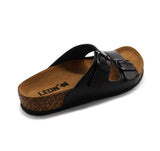 4703 LEO COMFORT HERREN LEDER PANTOLETTE