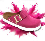 6006  LEON COMFORT DAMEN LEDER CLOGS
