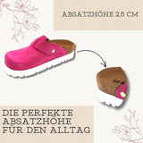 6006  LEON COMFORT DAMEN LEDER CLOGS