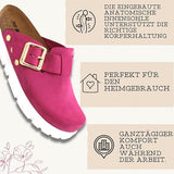 6006  LEON COMFORT DAMEN LEDER CLOGS