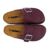 7000  LEON COMFORT DAMEN LEDER CLOGS