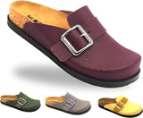 7000  LEON COMFORT DAMEN LEDER CLOGS