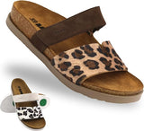 7021 LEON DAMEN LEDER PANTOLETTEN