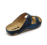 703 LEON COMFORT HERREN LEDER PANTOLETTE