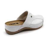 912 LEON COMFORT DAMEN LEDER CLOGS