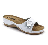 915 LEON COMFORT LEDER DAMEN PANTOLETTE