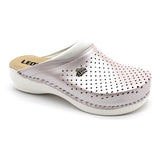 PU100 LEON KOMFORT DAMEN LEDER CLOGS