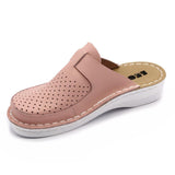 V263 LEON COMFORT DAMEN LEDER CLOGS