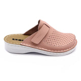 V263 LEON COMFORT DAMEN LEDER CLOGS