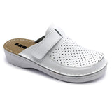V263 LEON COMFORT DAMEN LEDER CLOGS