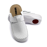 V263 LEON COMFORT DAMEN LEDER CLOGS
