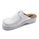 V263 LEON COMFORT DAMEN LEDER CLOGS